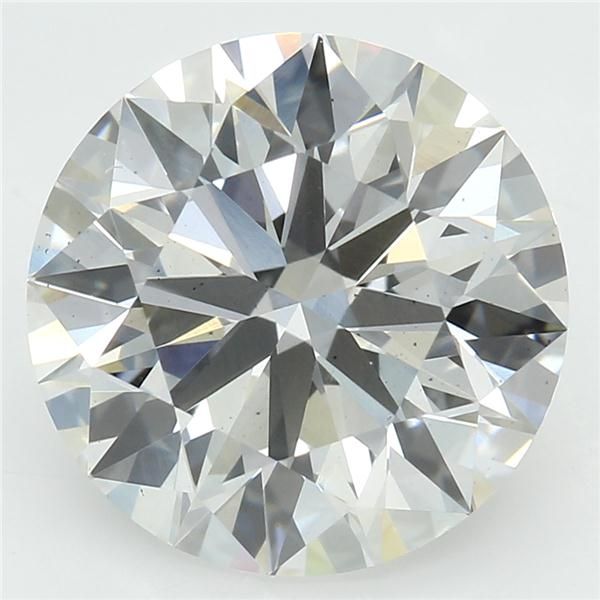2.71 ct. round Lab Grown Diamond front image