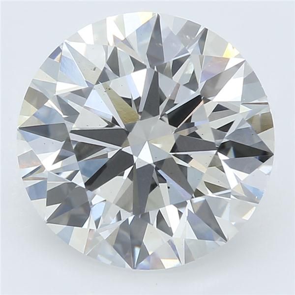 2.72 ct. round Lab Grown Diamond front image