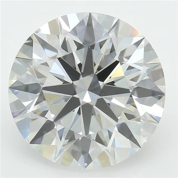 2.62 ct. round Lab Grown Diamond front image