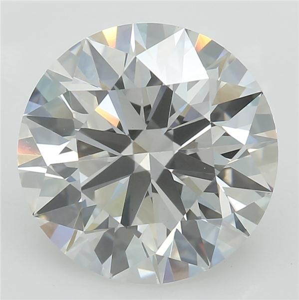 2.70 ct. round Lab Grown Diamond front image