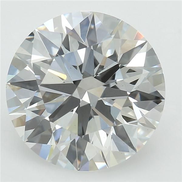 2.45 ct. round Lab Grown Diamond front image