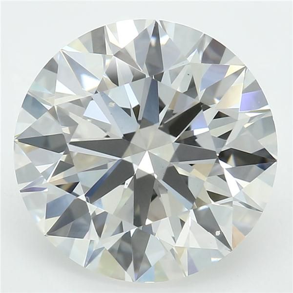 2.67 ct. round Lab Grown Diamond front image