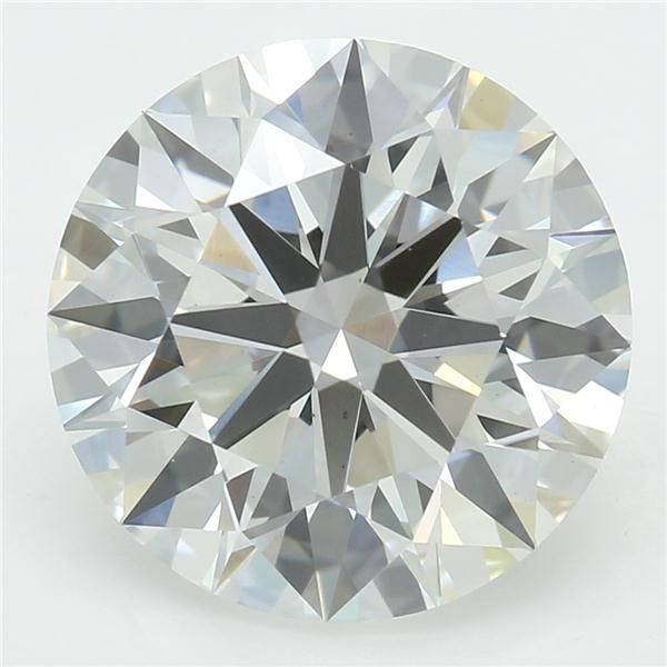 2.68 ct. round Lab Grown Diamond front image