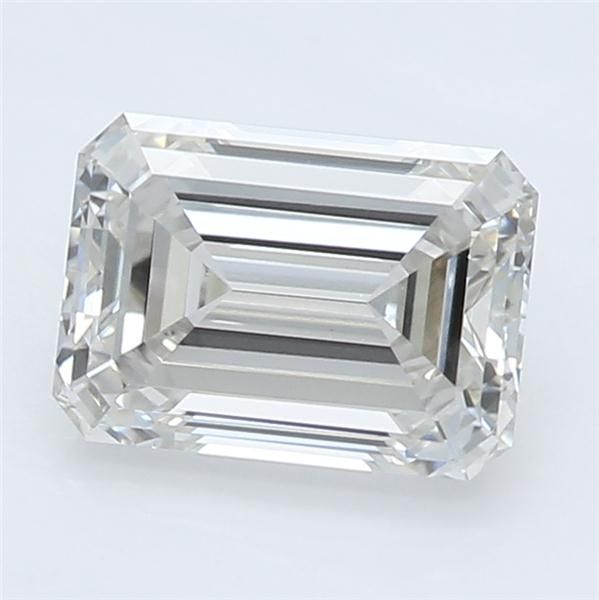 0.77 ct. emerald Lab Grown Diamond front image