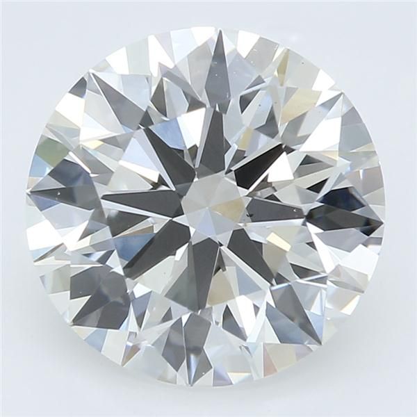 2.56 ct. round Lab Grown Diamond front image