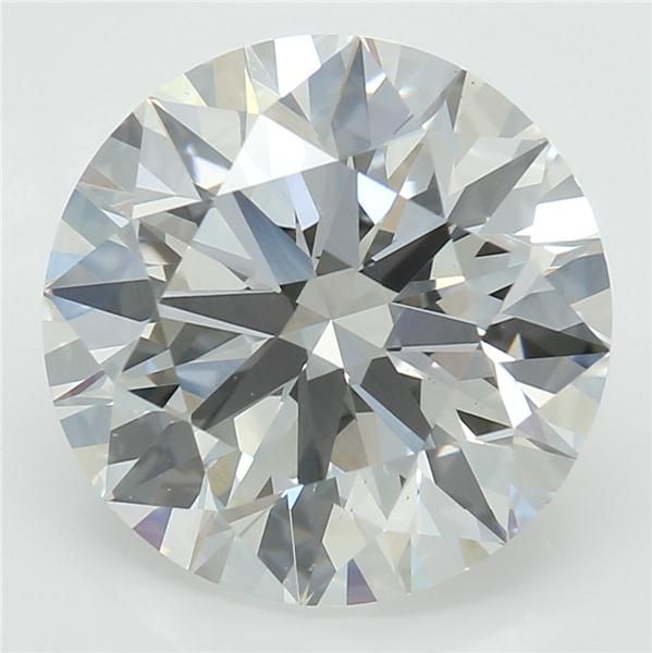 2.59 ct. round Lab Grown Diamond front image