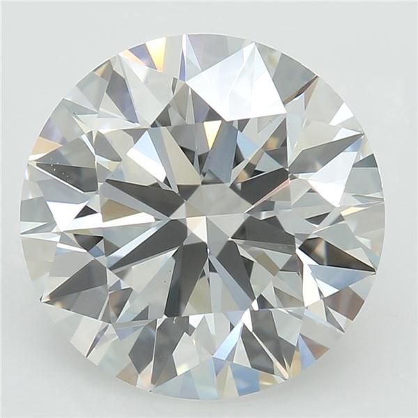 2.67 ct. round Lab Grown Diamond front image