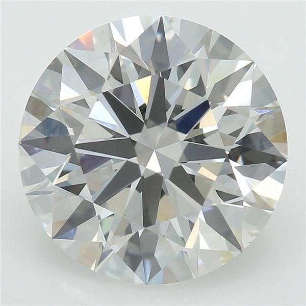 2.70 ct. round Lab Grown Diamond front image