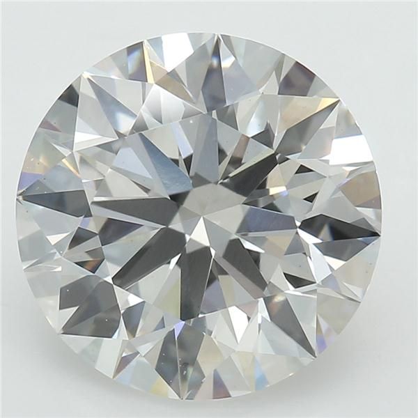 2.71 ct. round Lab Grown Diamond front image