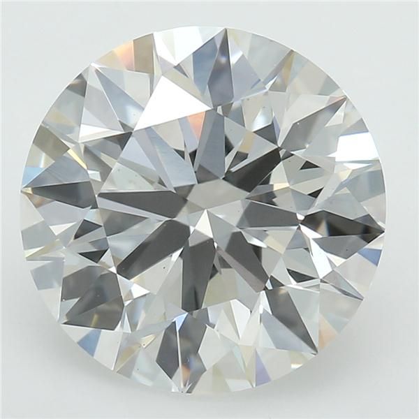 2.67 ct. round Lab Grown Diamond front image