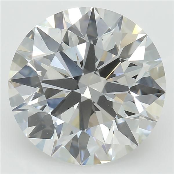 2.74 ct. round Lab Grown Diamond front image