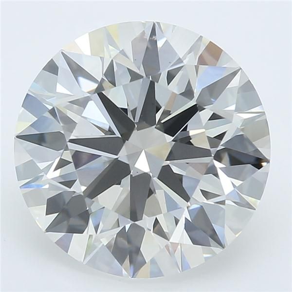 2.61 ct Round diamond