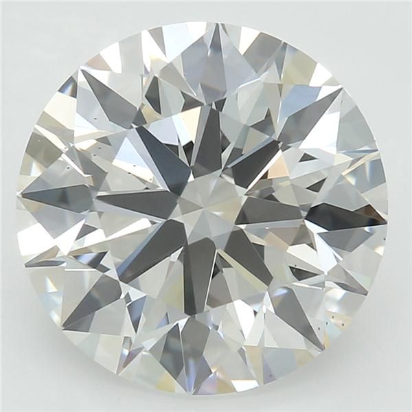 2.71 ct. round Lab Grown Diamond front image