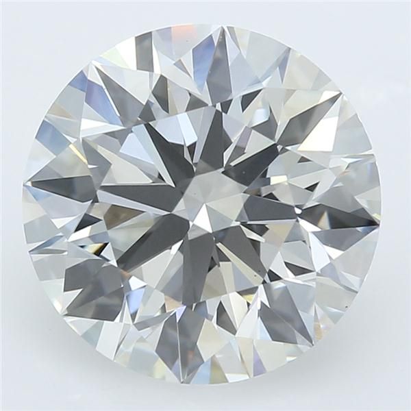 2.60 ct. round Lab Grown Diamond front image