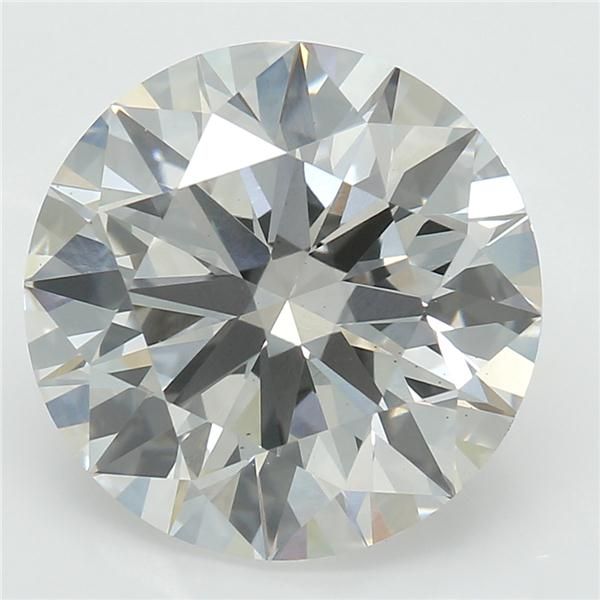 2.75 ct. round Lab Grown Diamond front image