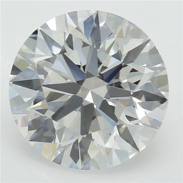 2.60 ct. round Lab Grown Diamond front image