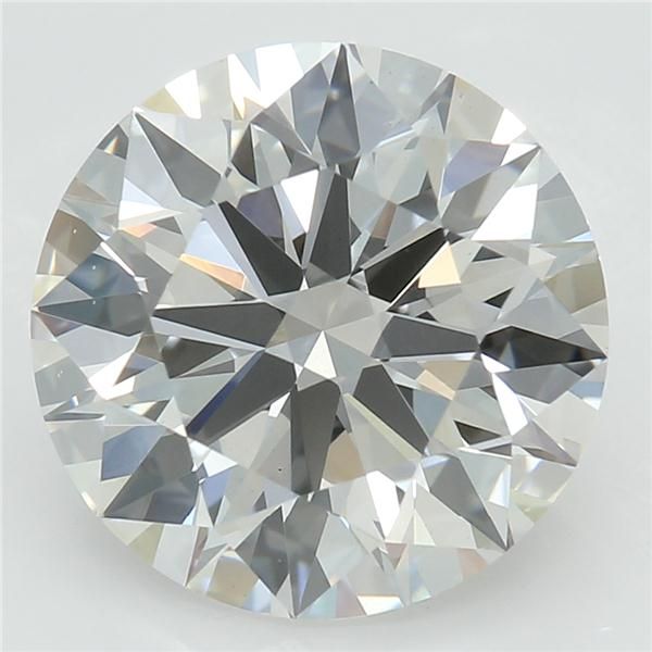 2.58 ct. round Lab Grown Diamond front image