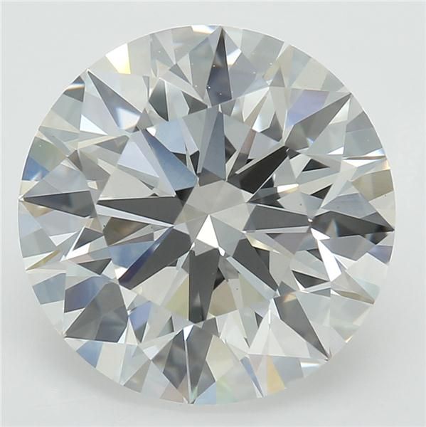 2.85 ct. round Lab Grown Diamond front image