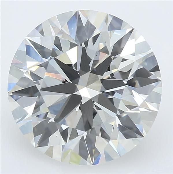 2.56 ct. round Lab Grown Diamond front image