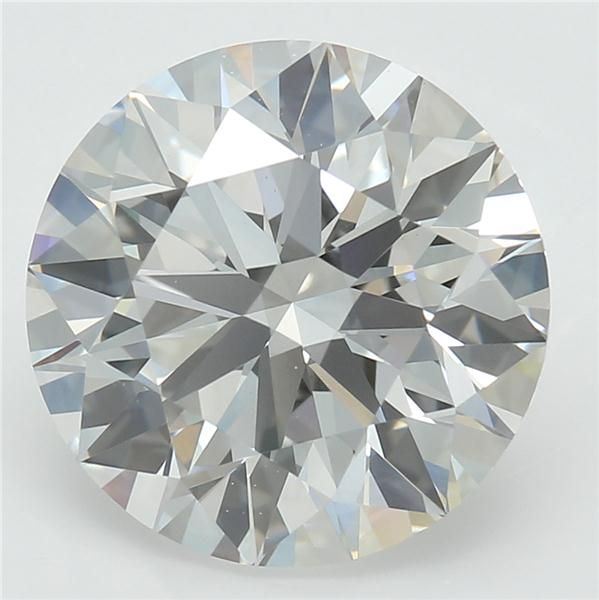 2.62 ct. round Lab Grown Diamond front image