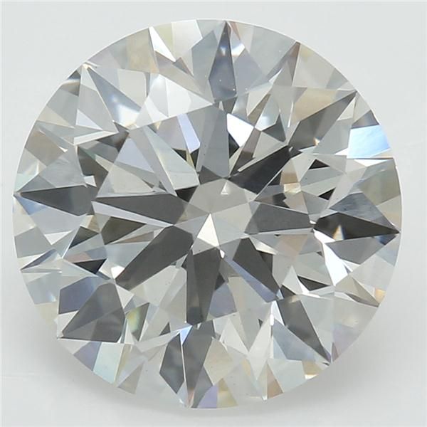2.61 ct Round diamond