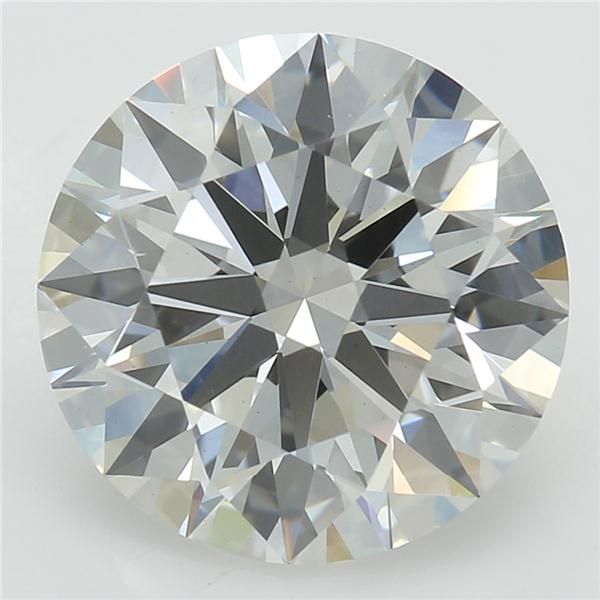 2.58 ct. round Lab Grown Diamond front image