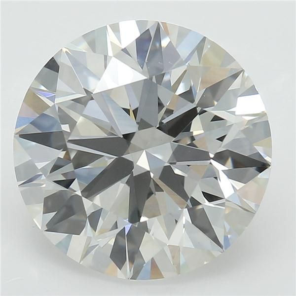 2.67 ct. round Lab Grown Diamond front image