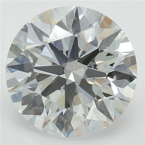 2.71 ct. round Lab Grown Diamond front image
