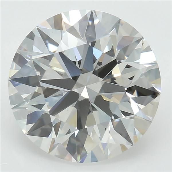 2.58 ct. round Lab Grown Diamond front image