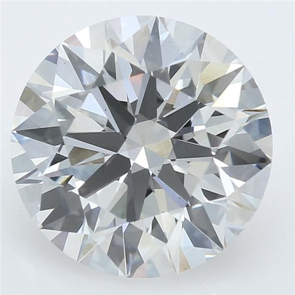 2.60 ct. round Lab Grown Diamond front image