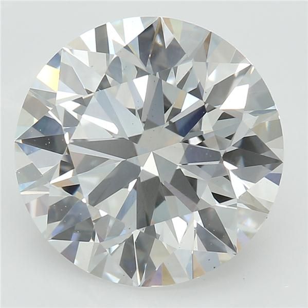 2.73 ct. round Lab Grown Diamond front image
