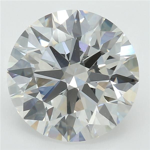 2.73 ct. round Lab Grown Diamond front image