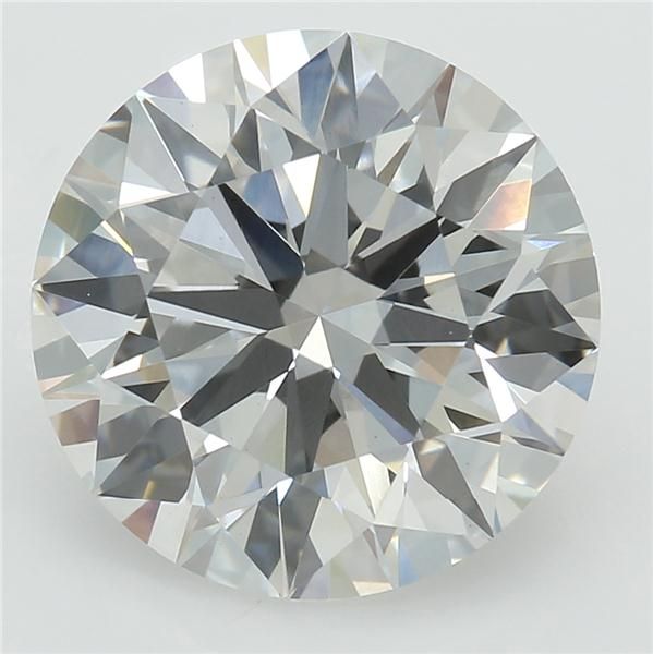 2.73 ct. round Lab Grown Diamond front image