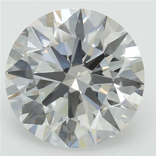 2.76 ct. round Lab Grown Diamond front image