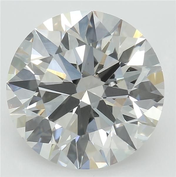 2.58 ct. round Lab Grown Diamond front image