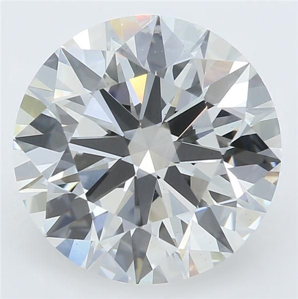 2.60 ct. round Lab Grown Diamond front image