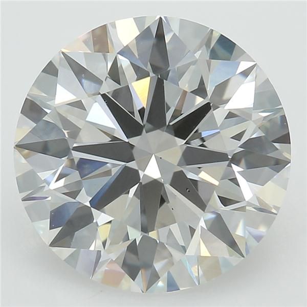 2.71 ct. round Lab Grown Diamond front image