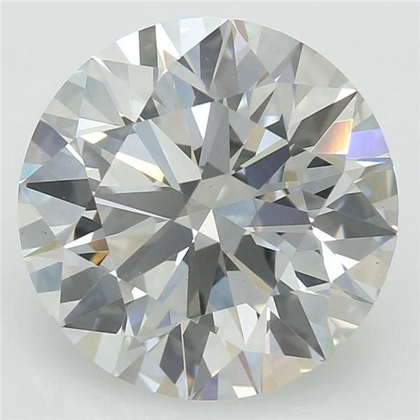 2.58 ct. round Lab Grown Diamond front image