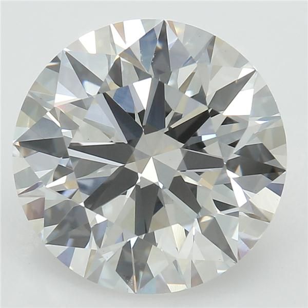 2.58 ct. round Lab Grown Diamond front image