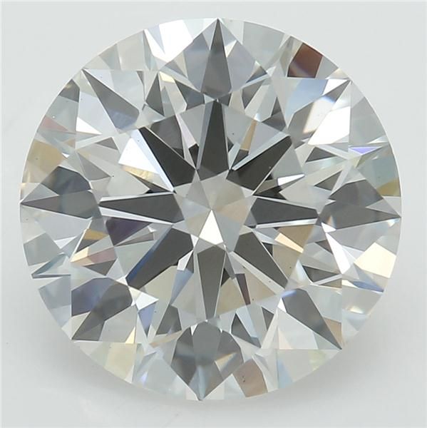 2.75 ct. round Lab Grown Diamond front image