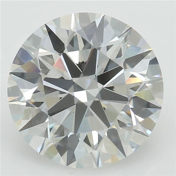2.56 ct. round Lab Grown Diamond front image