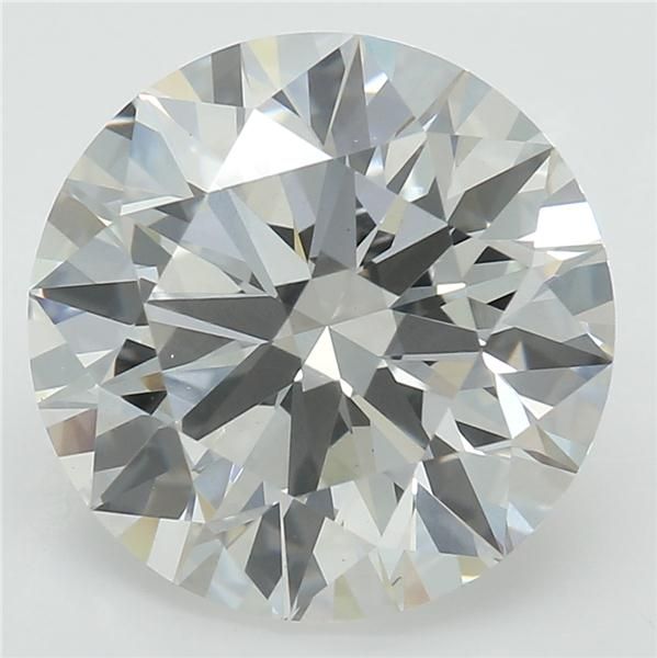2.74 ct. round Lab Grown Diamond front image
