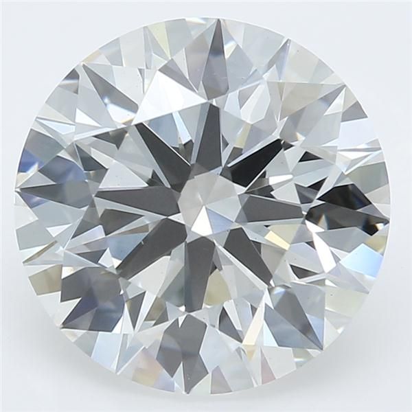 2.60 ct. round Lab Grown Diamond front image