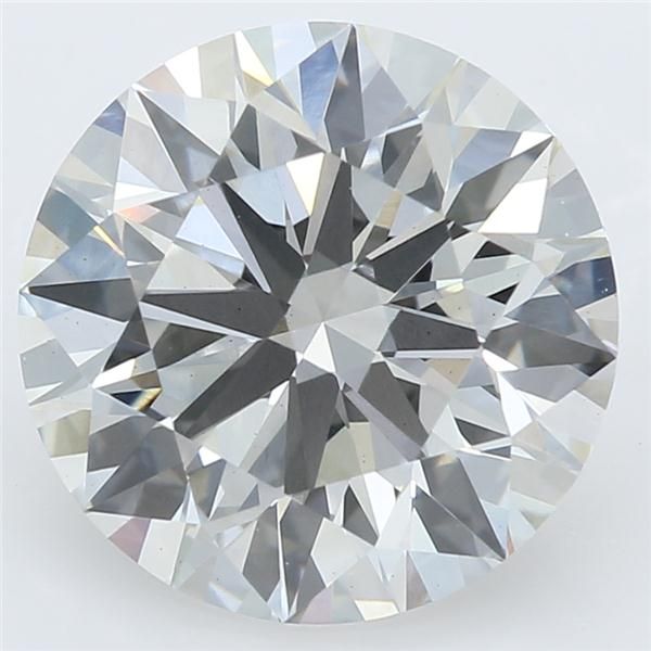 2.72 ct. round Lab Grown Diamond front image
