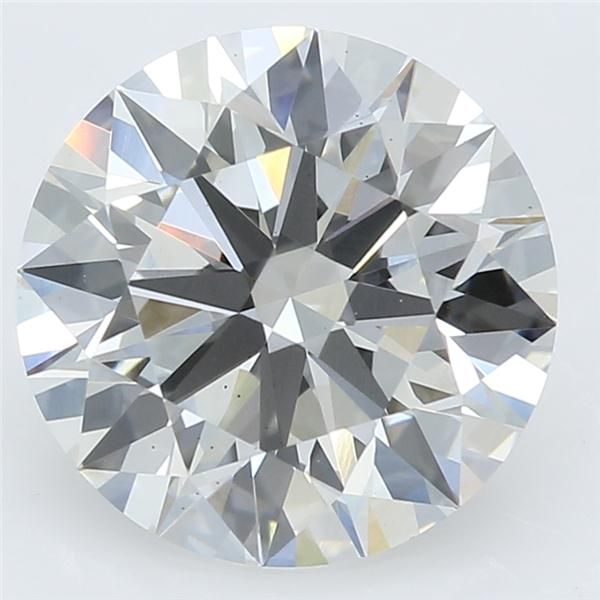 2.10 ct. round Lab Grown Diamond front image