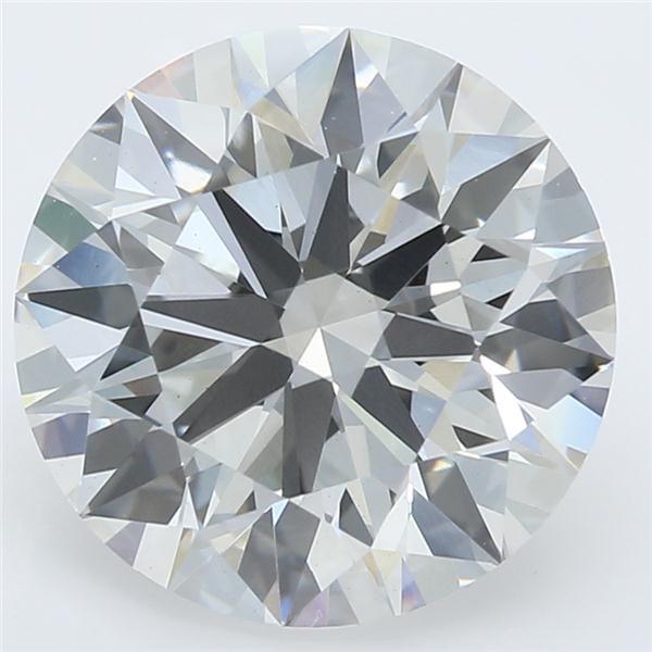 2.71 ct. round Lab Grown Diamond front image