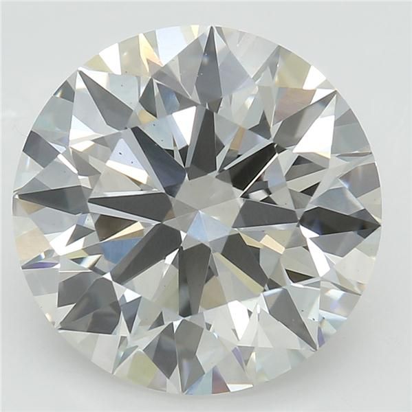 2.73 ct. round Lab Grown Diamond front image