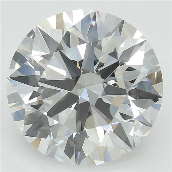 2.74 ct. round Lab Grown Diamond front image