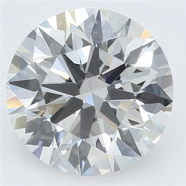 2.53 ct. round Lab Grown Diamond front image