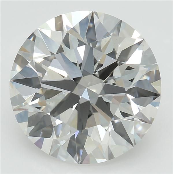 2.60 ct. round Lab Grown Diamond front image